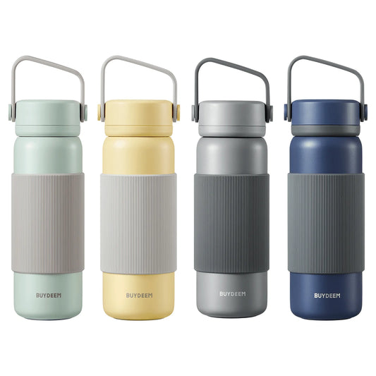 BUYDEEM CD1011 Stainless Steel Thermos Tea Bottle with Removable Infuser