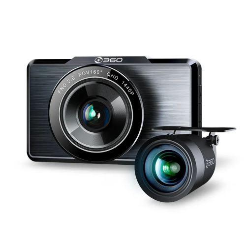 360 G500H Dash Cam Front and Rear Wireless