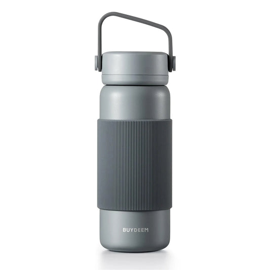 BUYDEEM CD1011 Stainless Steel Thermos Tea Bottle with Removable Infuser