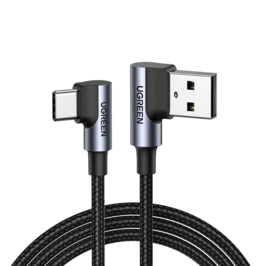 UGREEN Right Angle USB C Quick Charging Cable 1M